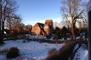 Waabser Kirche im Schnee