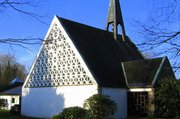 Rückseite einer Kirche