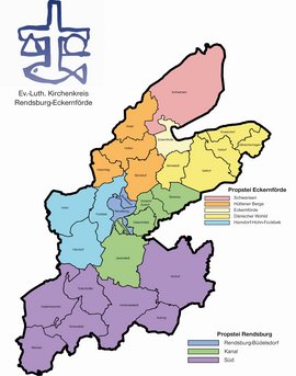Überblick Kirchengemeinden und Regionen